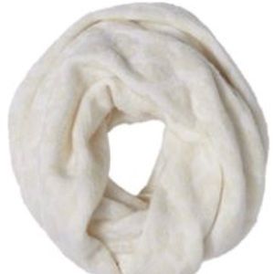 New Rebecca Taylor Natural leopard jacquard scarf